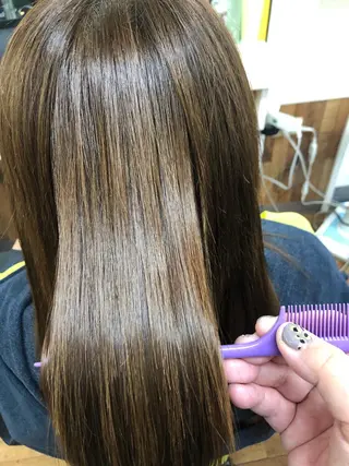 セミロング B-W ⭐️REIKOのヘアスタイル