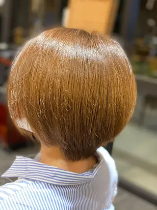 ショート 尾崎 優也のヘアスタイル