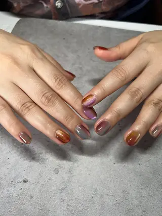 ネイル Ri.nail オクマトモカのネイルデザイン