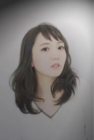 ミディアム セミロング カラー hair make feb東川口店所属・佐野 寛のその他イメージ