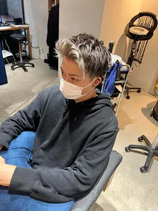 カラー メンズ メンズ専門　井藤 雅也のヘアスタイル