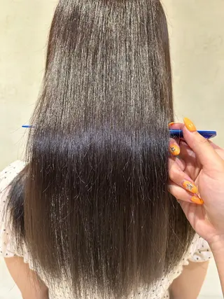透明感カラー/ トリートメント🌷のヘアスタイル