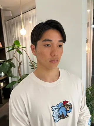 ショート デザインカット 加藤園のヘアスタイル
