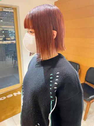 ショート カラー 齋藤 咲のヘアスタイル