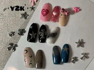 ネイル luna 🐈‍⬛のネイルデザイン