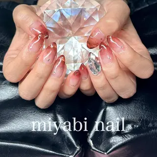 ネイル miyabi nail 桂川駅近くのネイルデザイン
