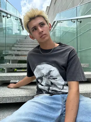 ショート カラー メンズ 🔥メンズ特化🔥 藍斗のヘアスタイル