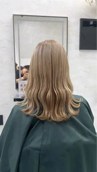 ロング カラー 遠藤 健登のヘアスタイル