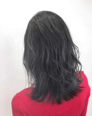 カラー 酸性ストレート/ブリ ーチなし/中村 匠のヘアスタイル