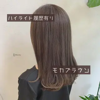 セミロング カラー メンズ指名多数!! SiLO 田島のヘアスタイル