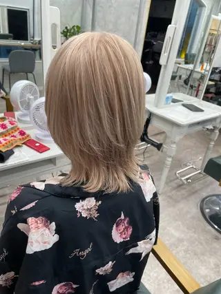 ミディアム カラー limit🦄副店長 髪質改善KOUHEIのヘアスタイル
