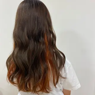 ロング カラー 個性派/ブリーチ *ほのかのヘアスタイル