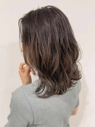 ミディアム 我舞谷 将人のヘアスタイル