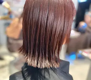 ミディアム カラー 髪質改善🌟透明感 🌟三塚有紀子のヘアスタイル