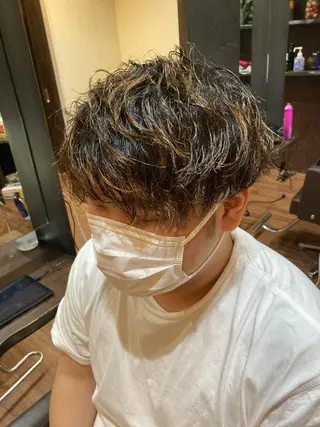 パーマ メンズ パーマが得意な【最高 悠斗】のヘアスタイル