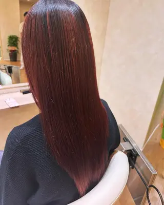 ロング カラー 髪質改善・艶カラー 加茂瑞希のヘアスタイル