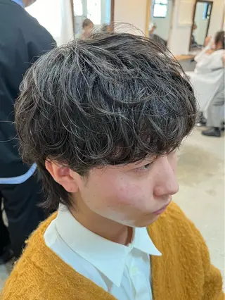 パーマ メンズ メンズ指名No.1/ パーマ特化/白木壱崇のヘアスタイル