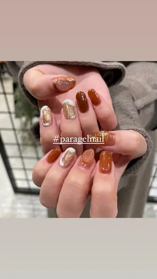 ネイル 淡色ネイル 🎀moeのネイルデザイン