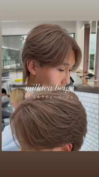 カラー メンズ miyu'somotesando所属・菅野 心悠/メンズヘアのヘアスタイル