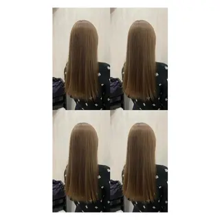 ロング カラー 髪質改善/縮毛矯正/ 韓国ヘア/店長敦士のヘアスタイル