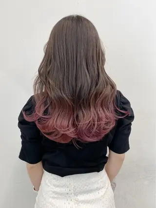 カラー 🫧うる艶カラー🫧 CHIKA🪼のヘアスタイル