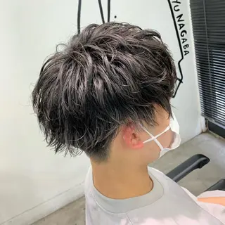 ショート パーマ メンズ メンズ特化美容師/ 藤戸 椋のヘアスタイル