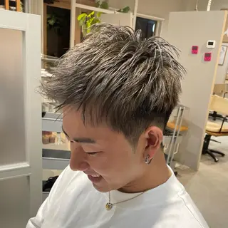 ショート メンズ チグサ ミウのヘアスタイル