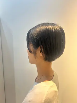 ショート ショート￤ボブ￤顔周 りcut￤ナノコ🎀のヘアスタイル