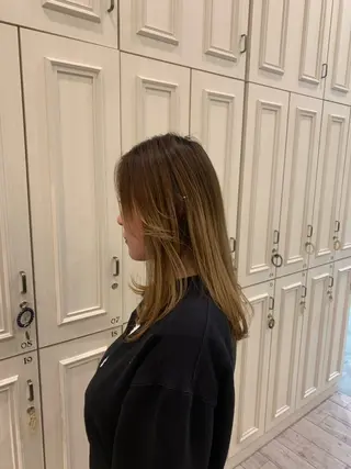 ロング 梅田美容室 山本 歩夢のヘアスタイル