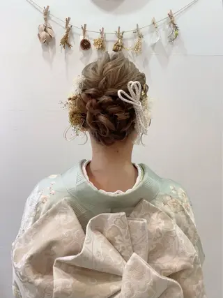 ヘアアレンジ ノーブル美容室イオン高橋店所属・鈴木 純子のヘアスタイル