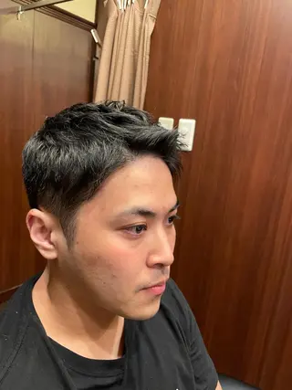 メンズ 横尾 太尊ビジネススタイルのヘアスタイル