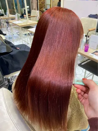 ロング カラー 🎀暖色カラー/ ハナ🎀のヘアスタイル