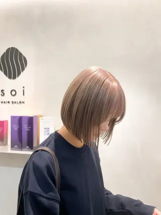 ショート 🦋顔周りカット/レ イヤー/ユリ🦋のヘアスタイル