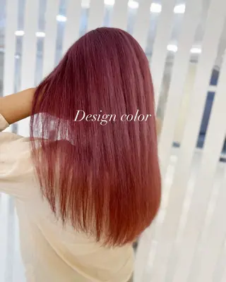 セミロング カラー YURI ✨のヘアスタイル