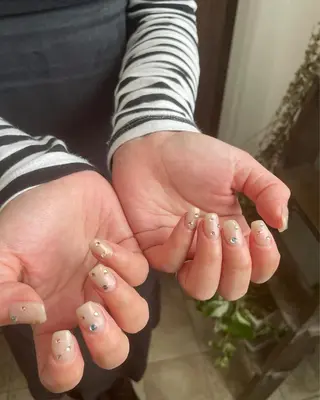 ネイル 甲府市徳行 🧸prunelleのネイルデザイン