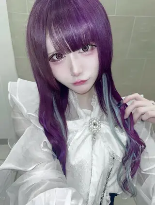 ロング カラー ハイトーンエクステ 🎩カズキ🎩のヘアスタイル