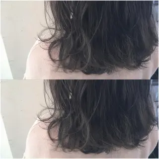 ミディアム カラー circus by KENJE 町田店のヘアスタイル