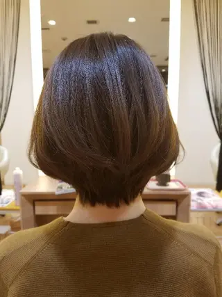 ショート カラー 髪質改善/ハイライト 小林秀樹のヘアスタイル