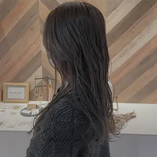 ロング カラー 坂成 一樹のヘアスタイル