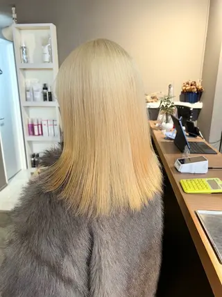 ロング カラー daiki 原宿のヘアスタイル