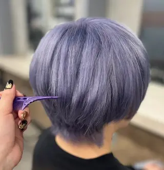 ショート カラー 🖤 tsubura🖤のヘアスタイル