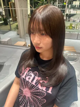 ミディアム 小倉 大和のヘアスタイル