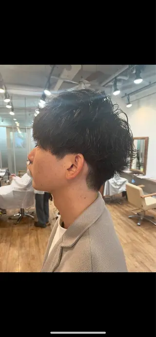 ショート メンズ あらいしほ /メンズカットのヘアスタイル