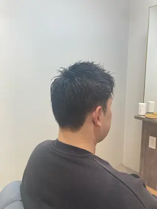 メンズ ピンクカラー🎀 米津 美佑のヘアスタイル