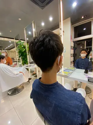 ショート メンズ メンズサロン/戸塚駅 東口3分/冨田大輝のヘアスタイル