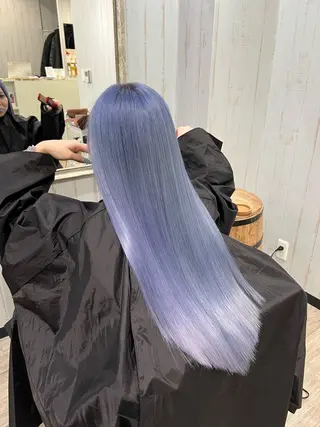 ロング カラー 艶髪/ハイトーン特化 店長/SHOHEIのヘアスタイル