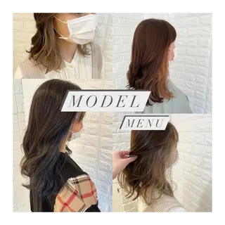 カラー 〖 韓国hair 〗 室岡 咲希のヘアスタイル