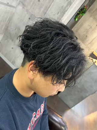 メンズ 👑再現性◎カット＆ パーマ Yuto🌀のヘアスタイル
