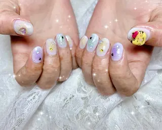 ネイル FLARE NAIL フレアネイルのネイルデザイン