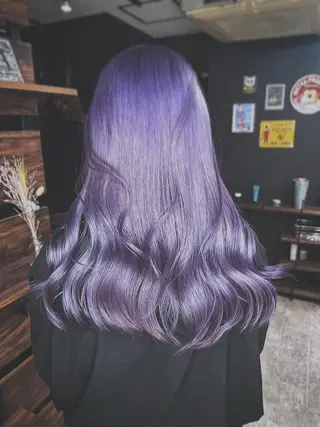 ロング カラー エクステ×ブリーチ 😈一ノ瀬千暁😈のヘアスタイル